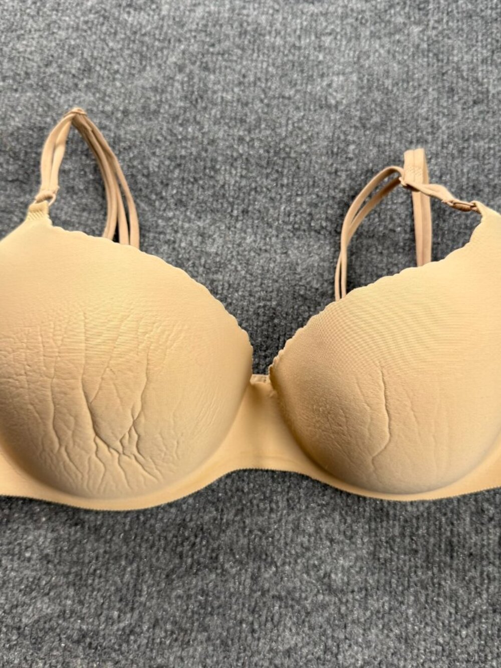 Angels Secret Embrace Bra 34DD Beige Wired Contour T-Shirt Bra